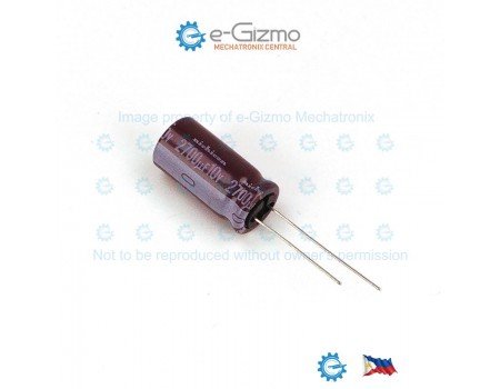 Nichicon 2700uF 10V PW(M) Low ESR Capacitor Nichicon 2700uF 10V PW(M) Low ESR Capacitor