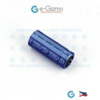 Jamicon 2200uF 25V WG Series Low ESR Capacitor 105C Short Pins