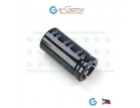 Nichicon 1000uF/200V 105C Snap in LGU GU Series Nichicon 1000uF/200V 105C Snap in LGU GU Series