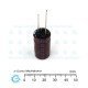 Nichicon 22uF 450V PS Series Low Impedance ESR 105C Nichicon 22uF 450V PS Series Low Impedance ESR 105C