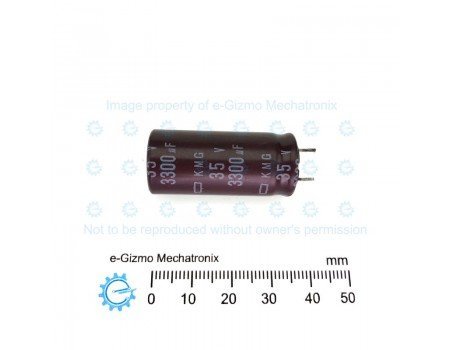 Nippon Chemi-con 3300uF 35VDC 105C KMG Series Nippon Chemi-con 3300uF 35VDC 105C KMG Series