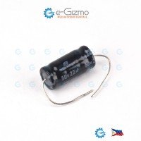 Maxcap Bipolar Audio Capacitor SBT 22uF 50WV Axial ( Non Polarized )
