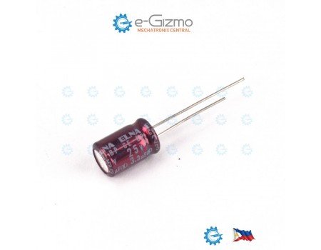 Elna Bipolar Audio Capacitor RWP 3.3uF 25WV Radial ( Non Polarized ) Elna Bipolar Audio Capacitor RWP 3.3uF 25WV Radial ( Non Polarized )