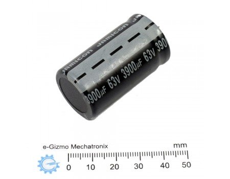 3900uF 63V HS Series Electrolytic Capacitor 3900uF 63V HS Series Electrolytic Capacitor
