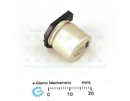 Panasonic 1000uF 50V 105C SMD Electrolytic Capacitor Low ESR FK Series