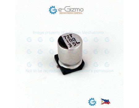 Suncon 100uF 35V 105C LOW ESR SMD Electrolytic Capacitor CE-LX Series Suncon 100uF 35V 105C LOW ESR SMD Electrolytic Capacitor CE-LX Series