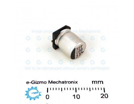 Suncon 100uF 35V 105C LOW ESR SMD Electrolytic Capacitor CE-LX Series Suncon 100uF 35V 105C LOW ESR SMD Electrolytic Capacitor CE-LX Series