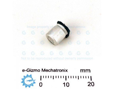 Chemi-con 100uF 35V 105C Long Life SMD Electrolytic Capacitor MVL Series