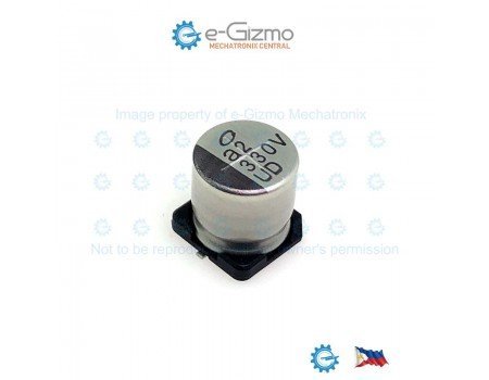 Nichicon 330uF 35V 105C Low ESR SMD Electrolytic Capacitor UUD Series