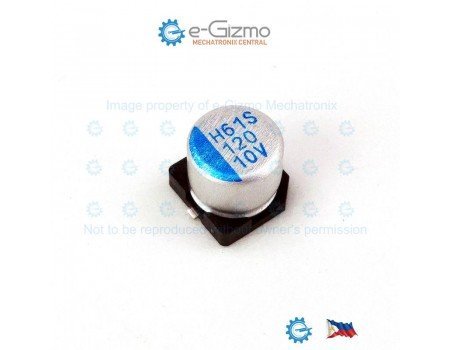 Chemi-con 120uF 10V 125C Conductive Polymer Solid Capacitor NPCAP PXH Series