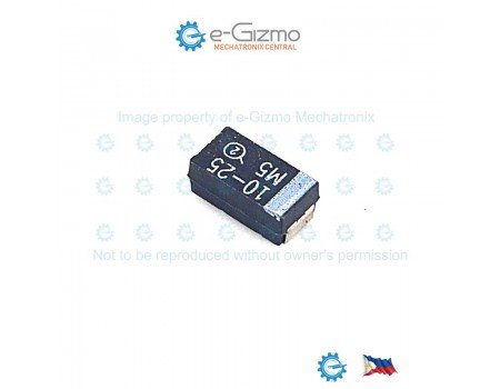 Vishay 10uF 25V E/SV Series Tantalum SMD Capacitor