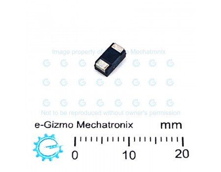 Vishay 10uF 25V E/SV Series Tantalum SMD Capacitor