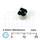 Lelon 100uF 25V 125C Conductive Polymer Hybrid Capacitor HBW Series Lelon 100uF 25V 125C Conductive Polymer Hybrid Capacitor HBW Series