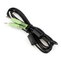 Audio Cable d3.5mm Stereo Plug Termination 1.52 Meters M/M RFI Audio Cable d3.5mm Stereo Plug Termination 1.52 Meters M/M RFI