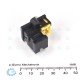 SMK 4-pin mini DIN + SPDT SW with RCA Jack PC Mount SMK 4-pin mini DIN + SPDT SW with RCA Jack PC Mount