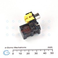 SMK 4-pin mini DIN + SPDT SW with RCA Jack PC Mount SMK 4-pin mini DIN + SPDT SW with RCA Jack PC Mount