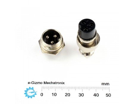 GX16-3P Circular Connector Aviation 3 pole M/F GX16-3P Circular Connector Aviation 3 pole M/F