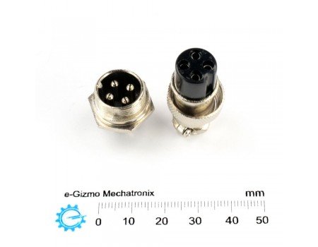 GX16-4P Circular Connector Aviation 4 pole M/F GX16-4P Circular Connector Aviation 4 pole M/F