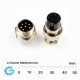GX16-7P Circular Connector Aviation 7 pole M/F GX16-7P Circular Connector Aviation 7 pole M/F