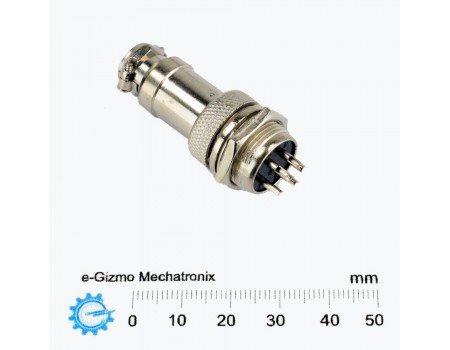 GX16-6P Circular Connector Aviation 6 pole M/F