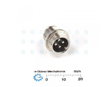 GX12-4P Circular Connector Aviation 4 pole M/F