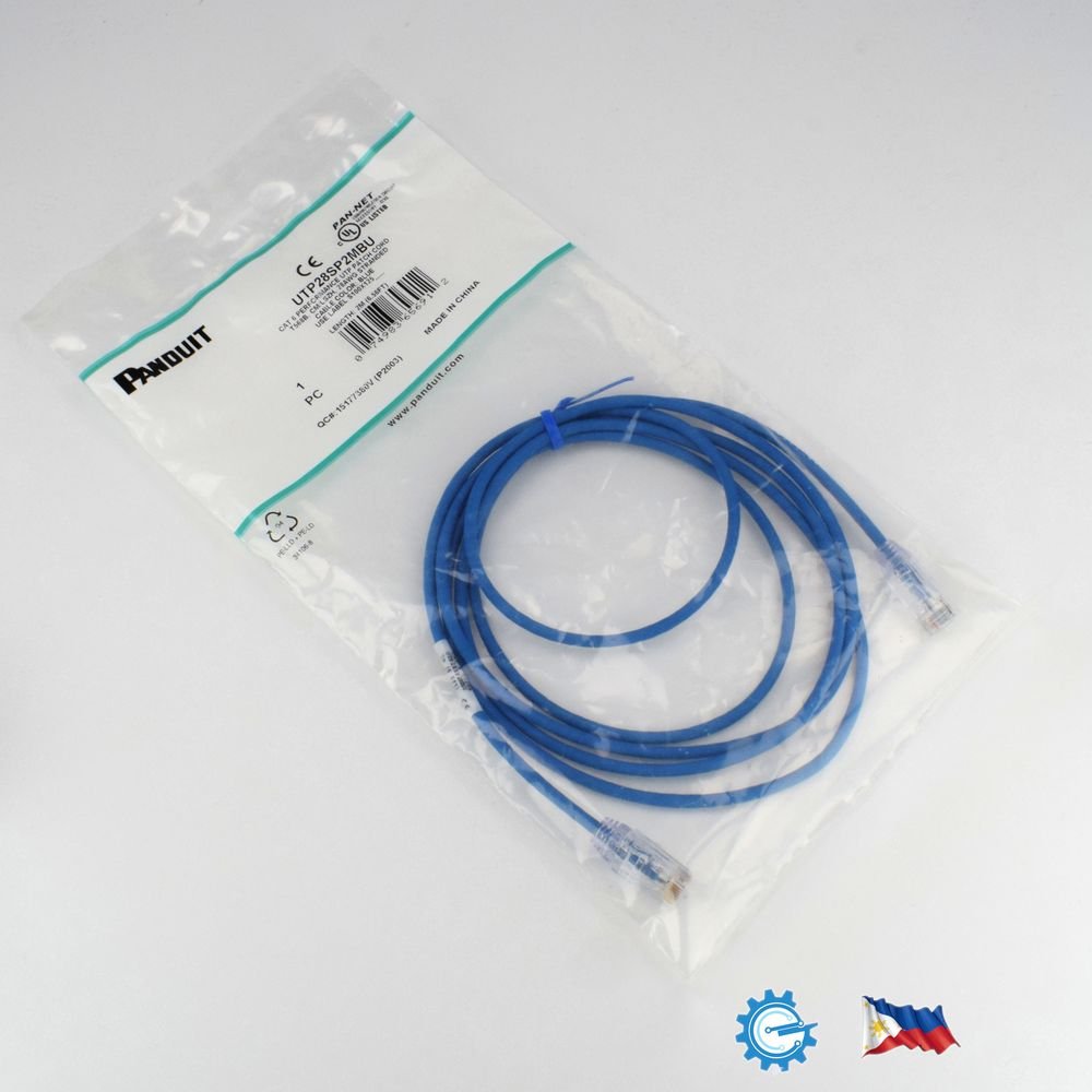Panduit UTP28SP2MBU Cat 6 RJ45 LAN Cable 2M UTP Panduit UTP28SP2MBU Cat 6 RJ45 LAN Cable 2M UTP