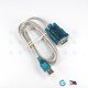 USB to RS232 Cable DB9 Male RS-232 CH340 USB to RS232 Cable DB9 Male RS-232 CH340