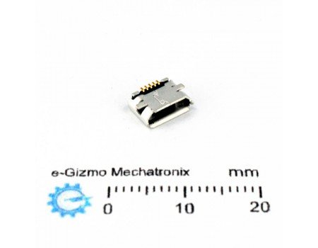 Molex MicroUSB socket 5-pins Female 0473460001