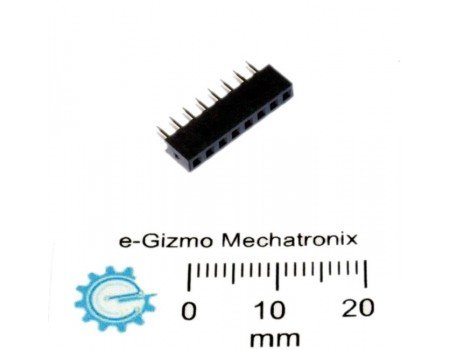 8-pins 2mm pitch F Header