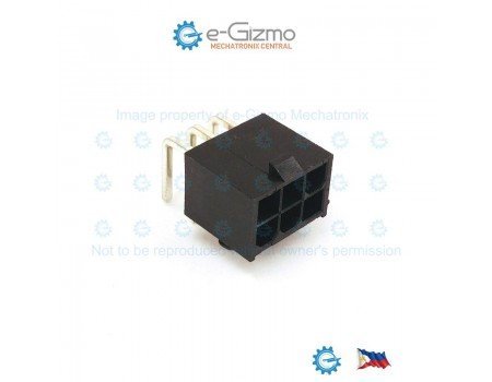 CviLux 4.2mm 6 pole (3x2) Right Angle Connector PC Mount CP-01406141 CviLux 4.2mm 6 pole (3x2) Right Angle Connector PC Mount CP-01406141