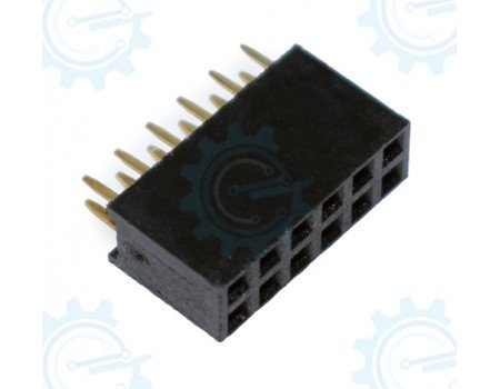 2x6 Female Header Con. 2x6 Female Header Con.