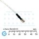 AWG18 x 130mm Wire with 4.8mm Female Spade Termination White AWG18 x 130mm Wire with 4.8mm Female Spade Termination White