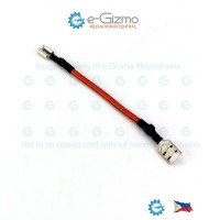 AWG18 x 50mm Wire with 4.8mm and 6.3mm Female Spade Termination Brown