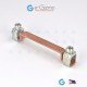 Rigid Copper Bus Bar 100A with clamp Rigid Copper Bus Bar 100A with clamp