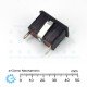 Universal AC Outlet 10A 220VAC Chassis Panel Mount Universal AC Outlet 10A 220VAC Chassis Panel Mount