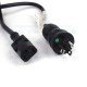 Hospital/Medical Grade Heavy Duty Power Cord NEMA 5-15P to C13 2.5M 13A 3CxAWG16 Hospital/Medical Grade Heavy Duty Power Cord NEMA 5-15P to C13 2.5M 13A 3CxAWG16