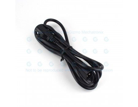 Heavy Duty AC Power Cord Extension C14 Male to C13 Female 10A 3CxAWG18 2.5M Heavy Duty AC Power Cord Extension C14 Male to C13 Female 10A 3CxAWG18 2.5M