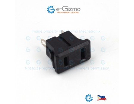 NEMA-1 Plastic Panel AC Outlet 10A 220VAC NEMA-1 Plastic Panel AC Outlet 10A 220VAC