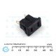 NEMA-1 Plastic Panel AC Outlet 10A 220VAC NEMA-1 Plastic Panel AC Outlet 10A 220VAC