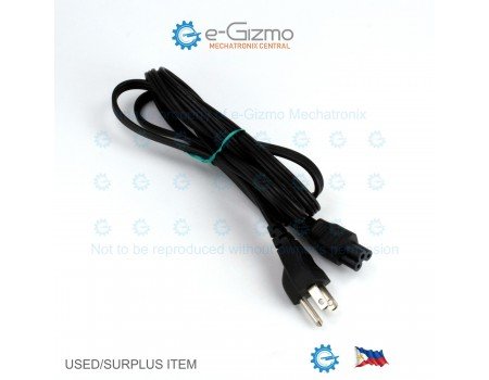 NEMA 5-15P to IEC 60320 C5 Mickey AC Power Cord 3CxAWG18 1.5M NEMA 5-15P to IEC 60320 C5 Mickey AC Power Cord 3CxAWG18 1.5M