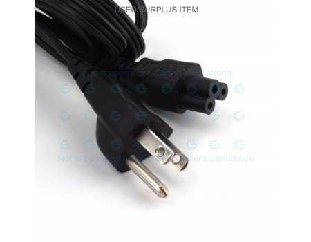 NEMA 5-15P to IEC 60320 C5 Mickey AC Power Cord 3CxAWG18 1.5M NEMA 5-15P to IEC 60320 C5 Mickey AC Power Cord 3CxAWG18 1.5M
