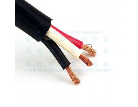 AWG-12 3.5mm^2 3C (3-wires) Royal Cord SJT AWG-12 3.5mm^2 3C (3-wires) Royal Cord SJT