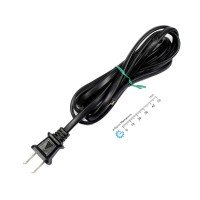 AC Cord 1.8m Jacketed UL Plug Free End