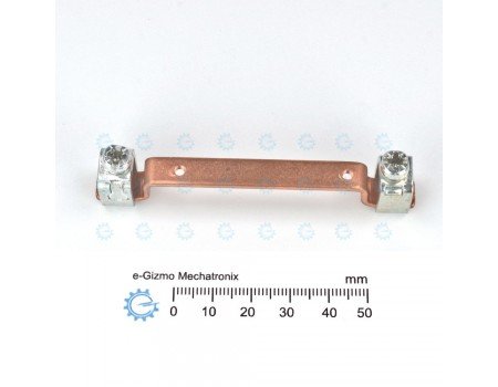 Rigid Copper Bus Bar 100A with clamp Rigid Copper Bus Bar 100A with clamp