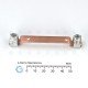 Rigid Copper Bus Bar 100A with clamp Rigid Copper Bus Bar 100A with clamp