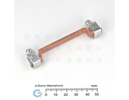 Rigid Copper Bus Bar 100A with clamp Rigid Copper Bus Bar 100A with clamp