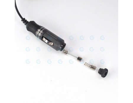 Fused Cigarette Lighter Plug to DC barrel plug d3.5x1.35