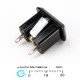 TL2031 NEMA-1 Resin Panel AC Outlet 10A 220VAC TL2031 NEMA-1 Resin Panel AC Outlet 10A 220VAC