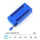 ECE 600mil ZIF Test Socket 28-Pins ELK-628 ECE 600mil ZIF Test Socket 28-Pins ELK-628