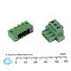 3-pole Pluggable Screw Terminal Connector TP508B/H 3-pole Pluggable Screw Terminal Connector TP508B/H